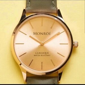 MONROE SUNBURST - SOLÉROSE Wrist Watch Rose‎ Gold